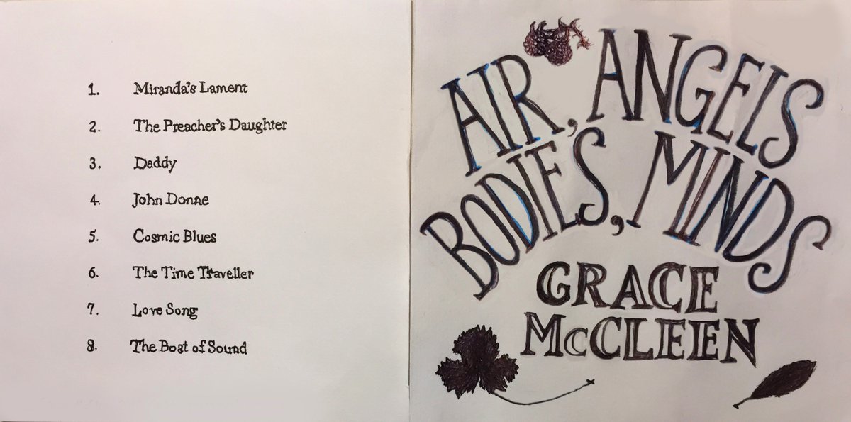 GraceMccleen's tweet photo. the new cover artwork for my little album https://t.co/JpUUPGzhks