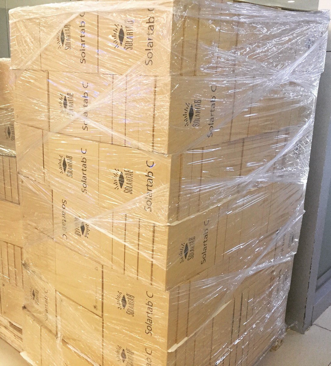 Great news: next week we’ll receive the first batch of Solartab C units from our manufacturer. Time to ship to our 3000+ #Indiegogo backers!