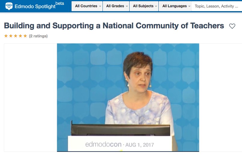 CarissaKopecky's tweet photo. Watch Lucia Bartolotti present at #Edmodocon17 https://t.co/bZDkTQRM9k #PLN #Italia https://t.co/8GW9dMJZ8p