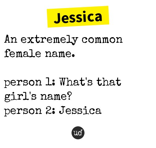 The Name Jessica Means