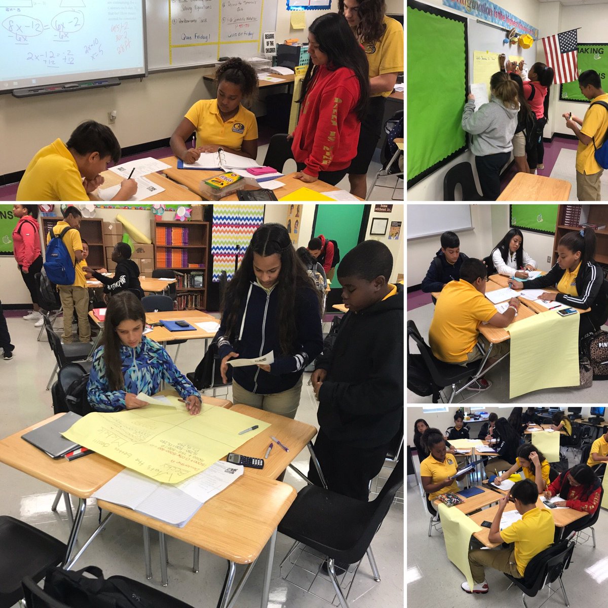 sdmpanthers's tweet photo. Collaboration and performance-based assessments in secondary math #21centuryskills #projectbasedlearning #msmartin https://t.co/ifRyZMn729