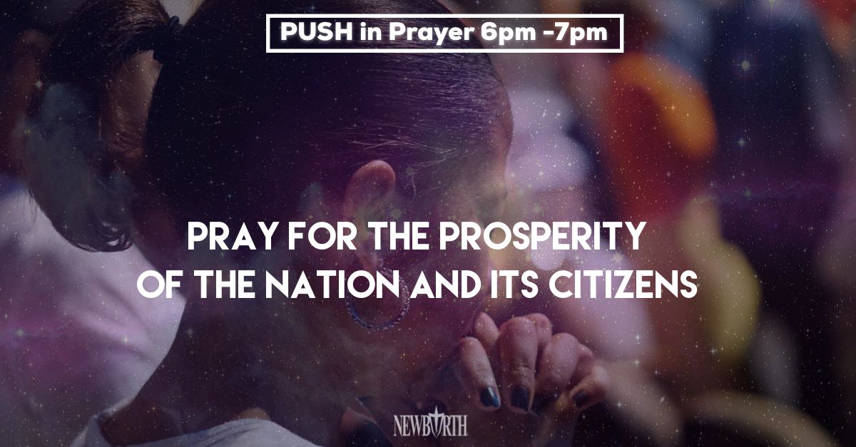newbirthmbc's tweet photo. Pray for the prosperity of the nation and its citizens To establish debt freedom and financial Wealth #PushInPrayer #NewBirthPrays https://t.co/sOr2lSlXpf