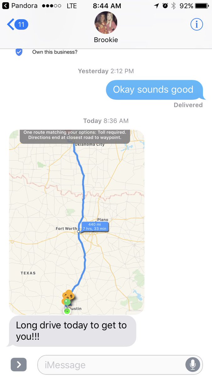 JessicaAshlyn11's tweet photo. Who needs a man to drive to you whenever you got your best friend that will drive 7 hours? @Brookesbella22 https://t.co/SZCGBz5CNi