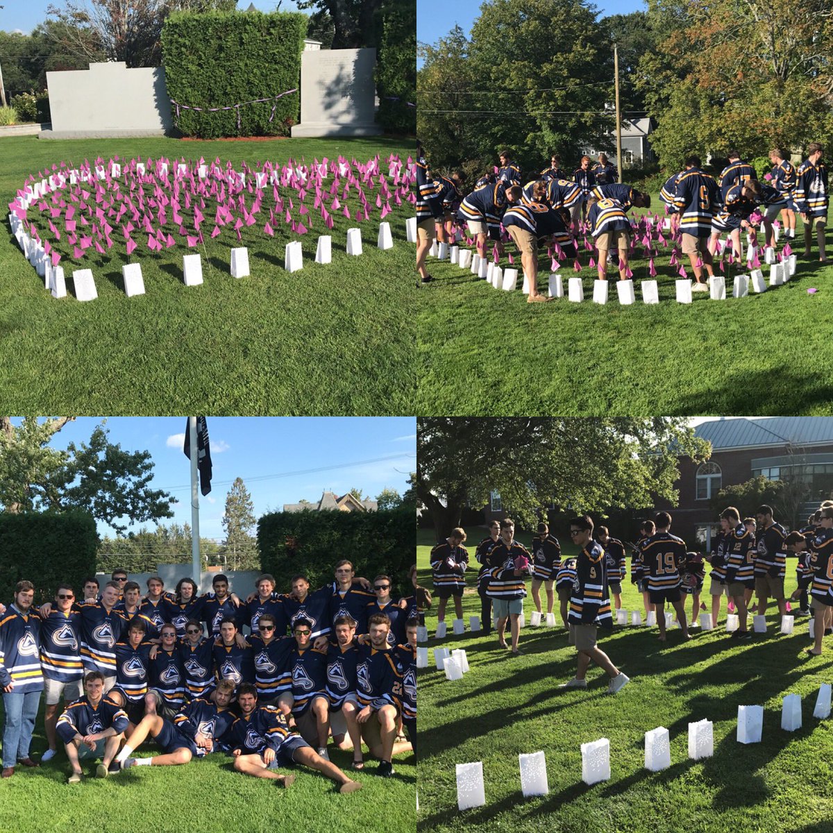 NHAvalancheEHL's tweet photo. National Drug Overdose Awareness. Reaching out to the community of Derry NH.
Great job boys #eShow #rollavsroll #6moms https://t.co/0Bd0pHHeDg