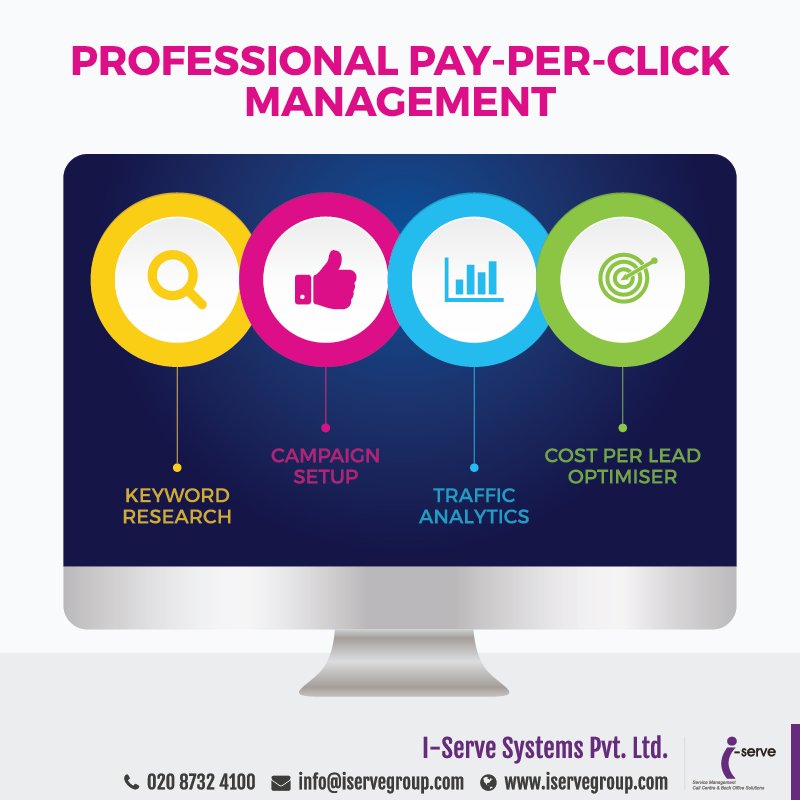 iservegroup's tweet photo. #Professional #PayPerClickManagement
#KeywordResearch #Campaignsetup #TrafficAnalytics
#CostPerLeadOptimiser https://t.co/KMbhKKfKEb