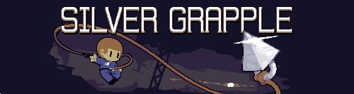 Khoklavixche's tweet photo. Today's your last chance to grab Silver Grapple on sale!

Steam: https://t.co/dt0fA9eWxS

itch.io: https://t.co/UR6Ws5FYTq

#silvergrapple https://t.co/SkBiHTnuWq