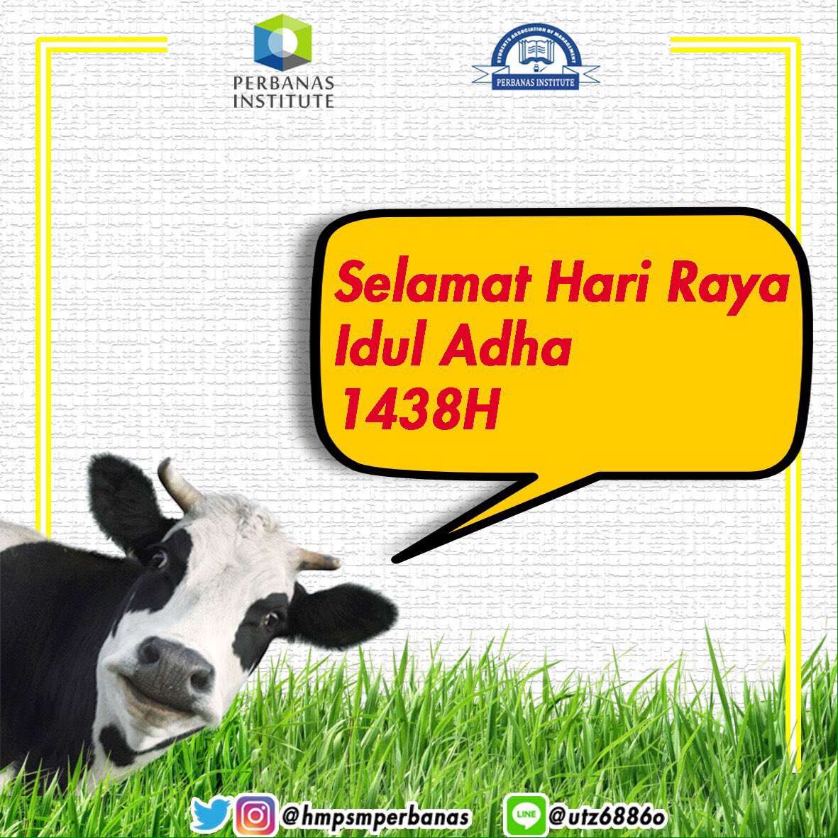 Kami segenap keluarga HMPSM mengucapkan selamat merayakan Hari Raya Idul Adha 1438 H.

Best regards,
HMPSM '15