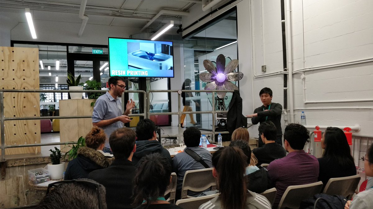 Preslandboy's tweet image. The Future of 3D Printing at
#UTSHatchery #techimmersion