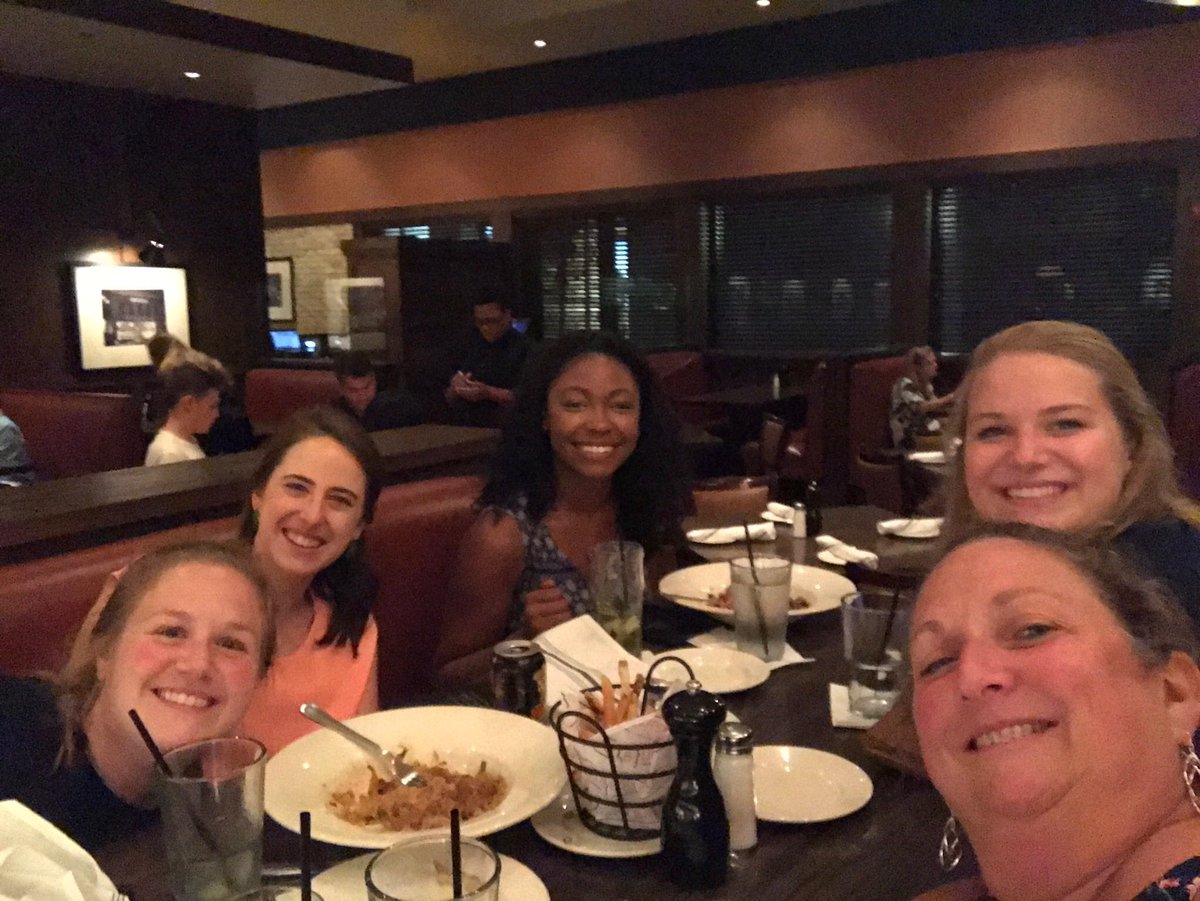 K team dinner celebrate first full week, rainy day 5 getting to know you parent conferences. <a href="/MsDsDucklings/">Kathryn DeAtley</a> <a href="/rachelshamey/">Rachel Shamey</a> <a href="/ShannonRauth/">Shannon Rauth</a>