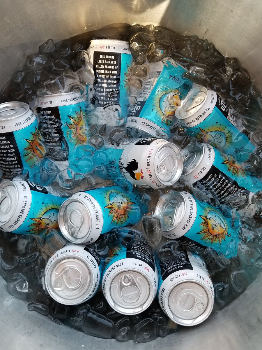 fcbrewing's tweet photo. Sol y Luna is good noon y night! Grab one, #nightowls! #solyluna #noonynight #craftbeer #craftcans #texasbeer #fcbc #beer #nightowl https://t.co/xhQuiRGK3g