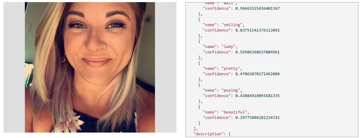 myerscj's tweet photo. @monny_marshall The internet isn’t very confident that you’re a beautiful lady. Sooo…. facial recognition obviously needs some work still :) https://t.co/HkTJfif4Qr