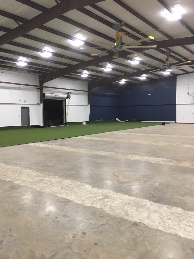 Turf going down..would outfit the crew w gear if they worked thru night..guess not #sleepisoverrated