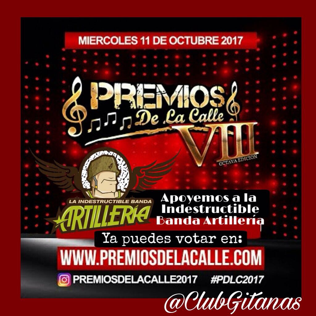 puraartilleria's tweet photo. Hola gracias a nuestros clubs por su apoyo nos han nominado a #pdlc2017
Y qué tal y tú nos apoyas también y vemos qué pasó
@ninas_indestru https://t.co/QpmvutKyET