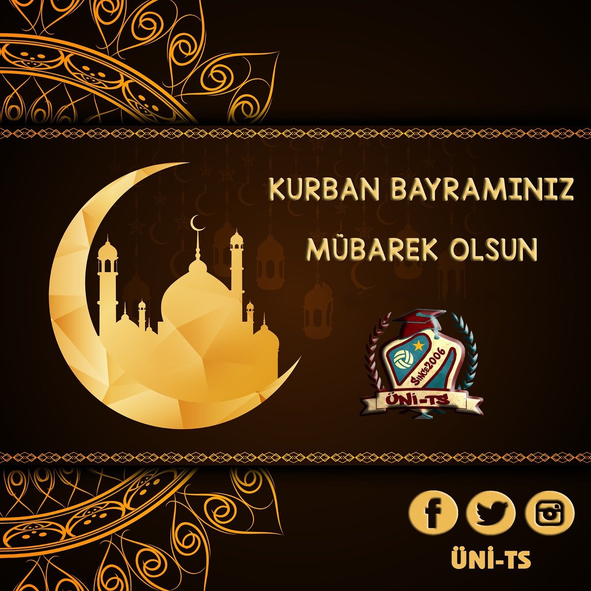 units_sbu's tweet photo. Tüm Islam aleminin kurban bayramı mübarek olsun..
Üni-TS SBÜ vazgeçmeyecek
#unitsvazgecmeyecek
#deplasmanfakultesi
#ünits
#sbu https://t.co/lsDe8QcKaD