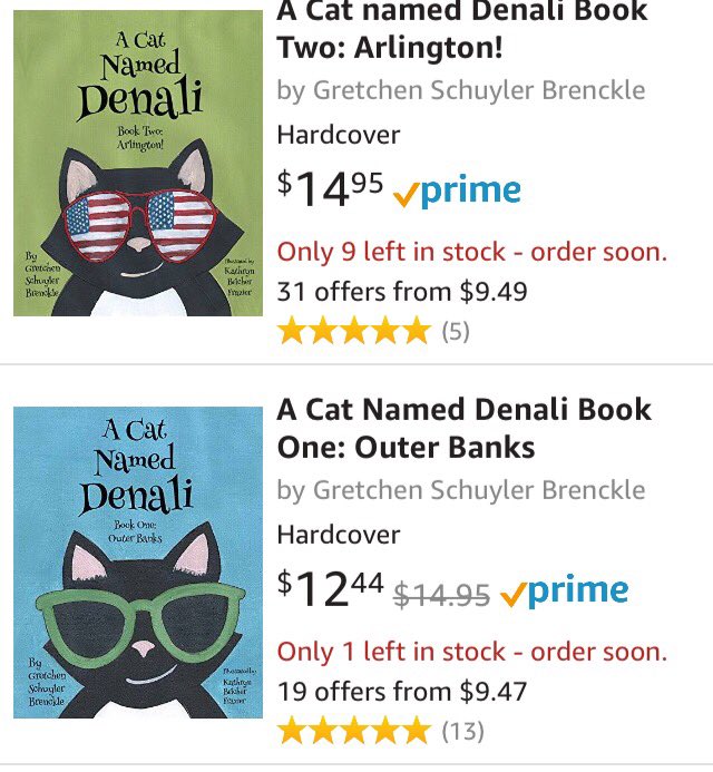 DenalitheCat's tweet photo. Books are always available on Amazon!  Start the Denali series today!
#denalithecat 
https://t.co/pijWqxT6c3 https://t.co/jcDrY5FxAb