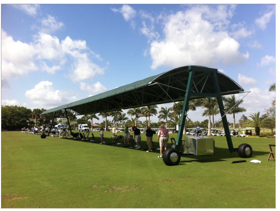 F3Golf's tweet photo. @Mermaid_F3 @mjambler @F3Greensboro Sun = No bueno.  @SemiglossF3, you need this to follow you around at F3 Golf?  #KeepUrShirtOn https://t.co/Nhs3R5QPqQ