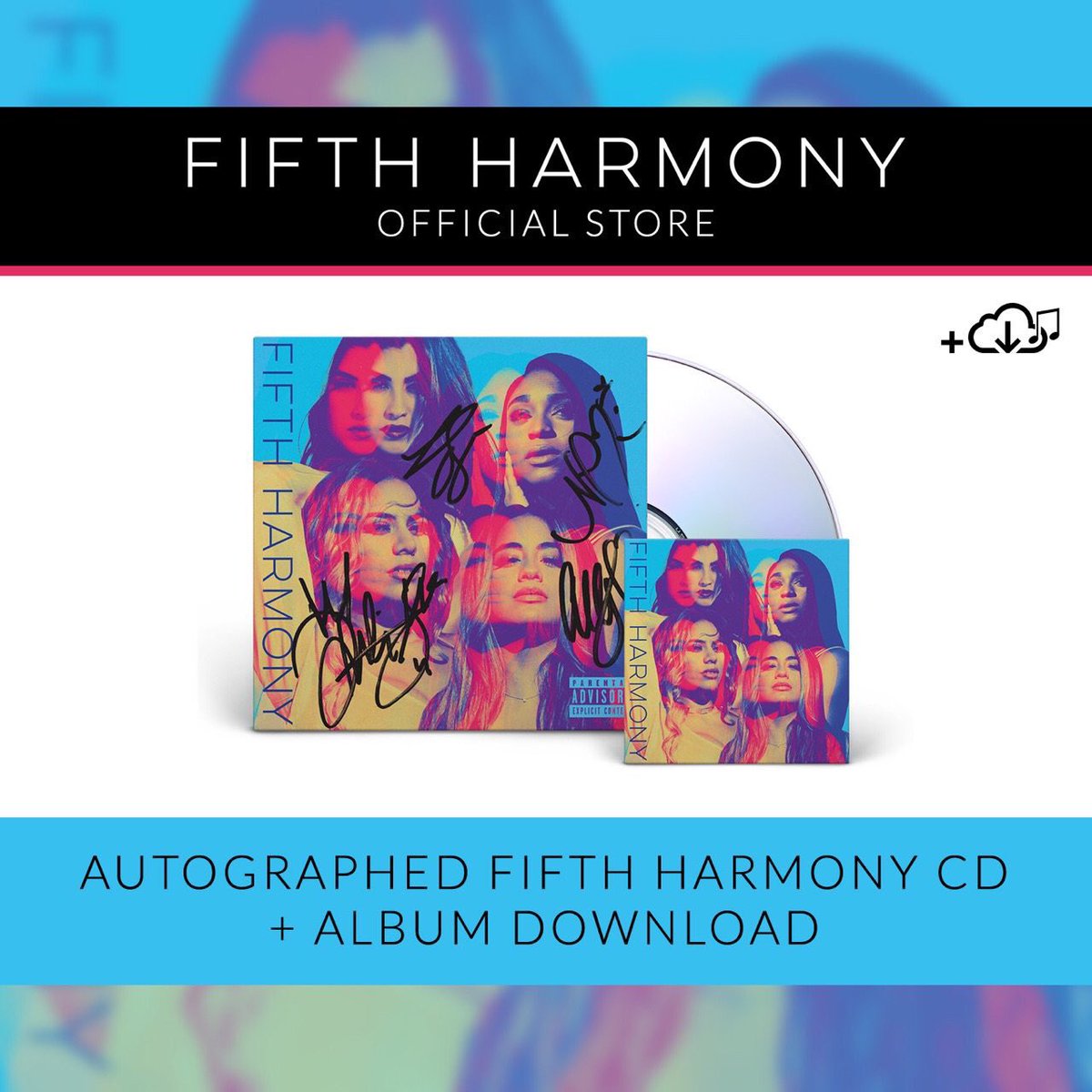Lil mamas! Signed CDs are available at fifthharmony.co/D2Cstore ❤️ Get one before they're gone!