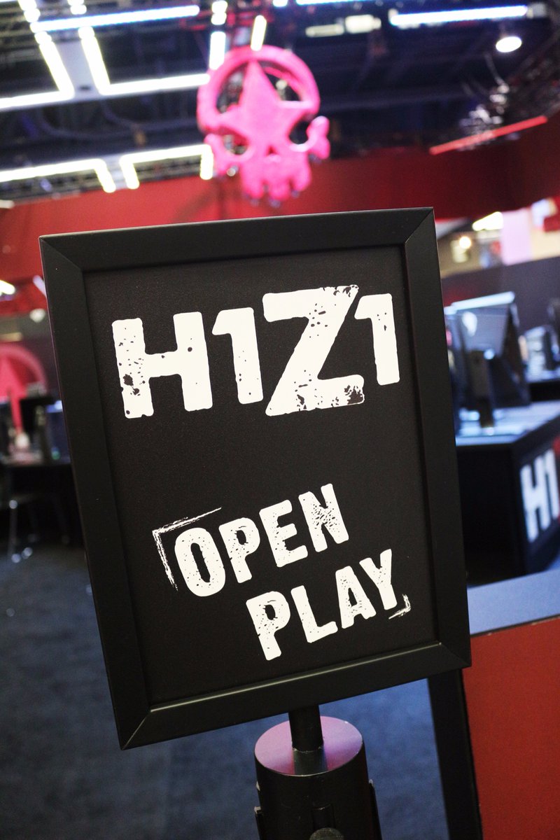 H1Z1's tweet photo. All quiet on the #PAXWest front...we'll see you at 10AM PT tomorrow when doors open and the H1Z1 #R2TC continues! https://t.co/AvzY2sfHLv https://t.co/AAqx8LP1ak