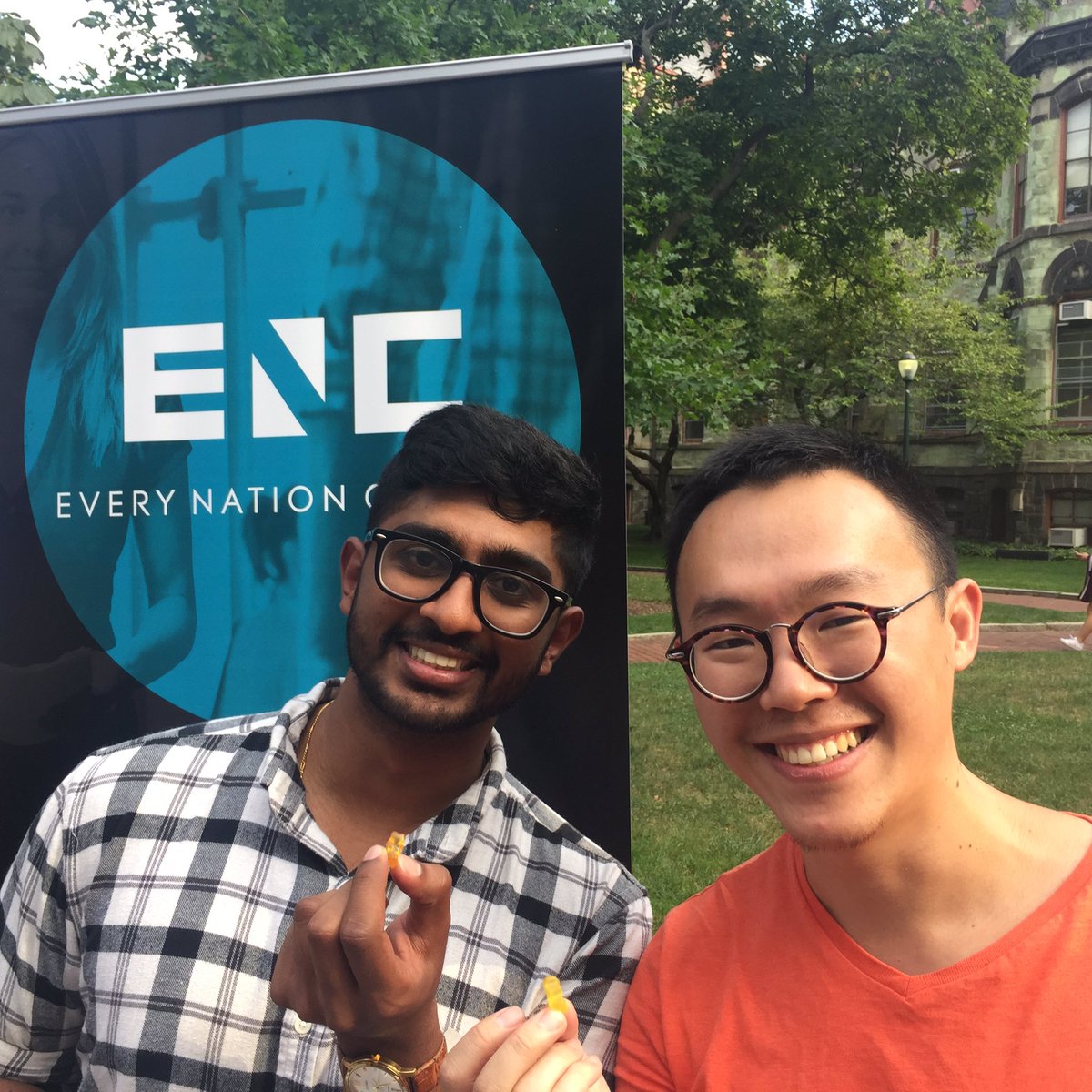 ENCphilly's tweet photo. Great meeting many new students at @Penn tonight! We're excited for a new year! https://t.co/dUBKp7XnNr