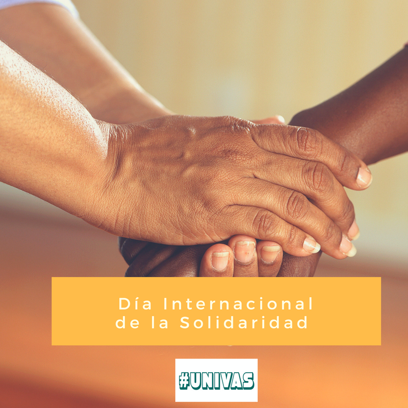 UNIVASOFICIAL's tweet photo. #DiaMundialdelaSolidaridad  “Nadie que haya aliviado el peso de sus semejantes habrá fracasado en este mundo”. #CharlesDickens #UNIVAS 🦁💚 https://t.co/B21INMxYC5
