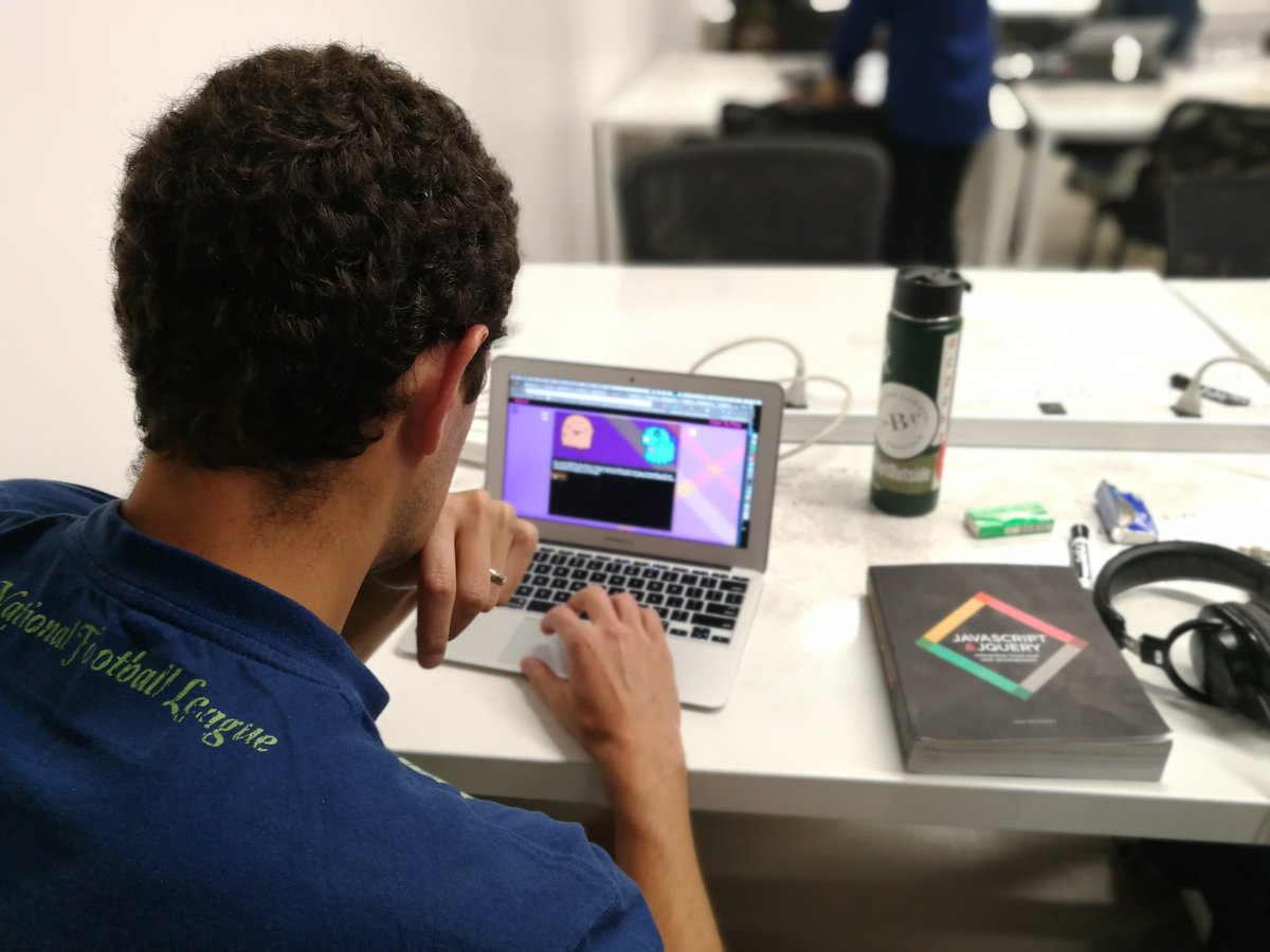 GhostownGame's tweet photo. Play testing live @codefellows... #ghostown #cf201 https://t.co/gli6lEezbw