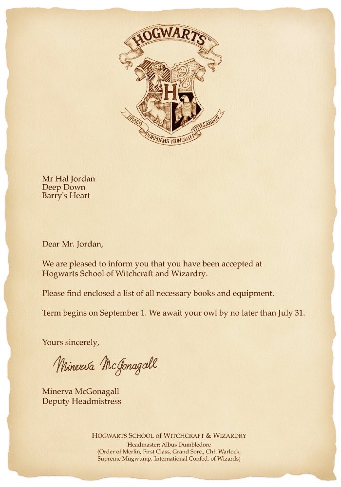 OhanaNews's tweet photo. ✦ To: @spxcwmxn 
✦ From: Hogwarts School of Witchcraft and Wizardry https://t.co/LALGtLfrCj