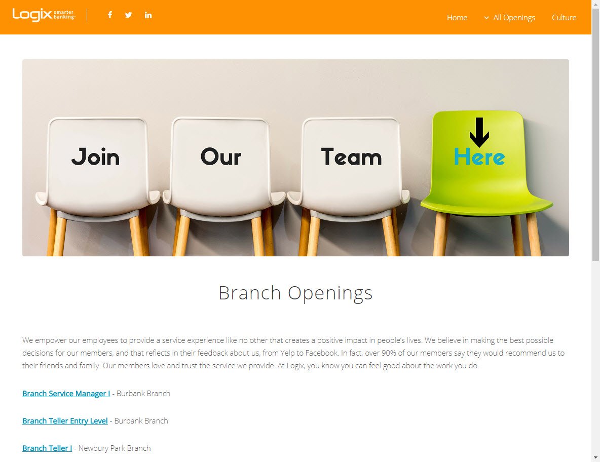 LogixCareers's tweet photo. What's new? Nothing much- just an AMAZING NEW CAREER SITE. Check out our brand new Logix Careers website: https://t.co/0qEkDuk5Ln #TeamRobix https://t.co/aluSoLDsWS