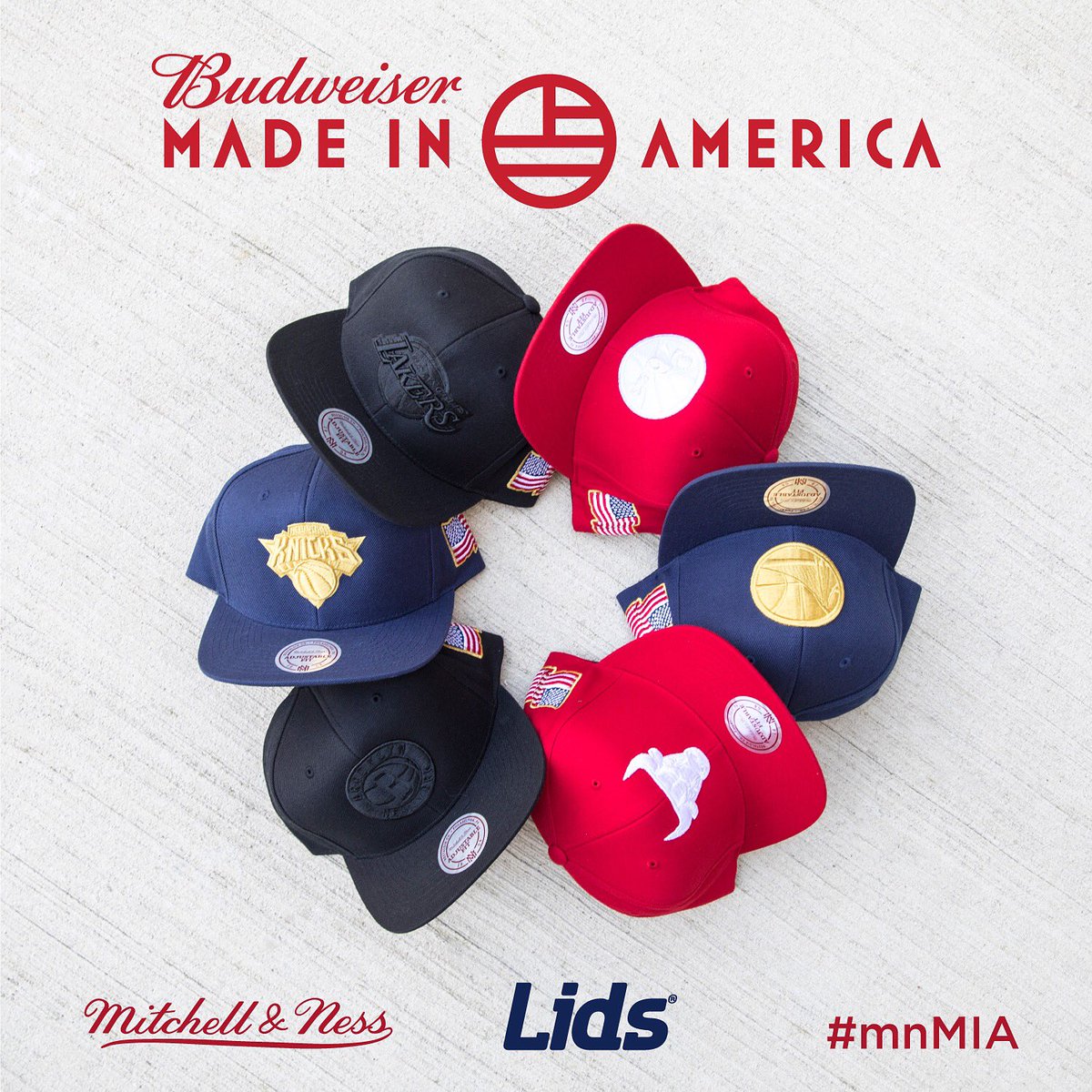mitchell_ness's tweet photo. MADE IN AMERICA 2017 ๐บ๐ธ @MIAFestival see you this weekend!!
#mnMIA #mnheadwear #mitchellness https://t.co/TSibaw6fEv
