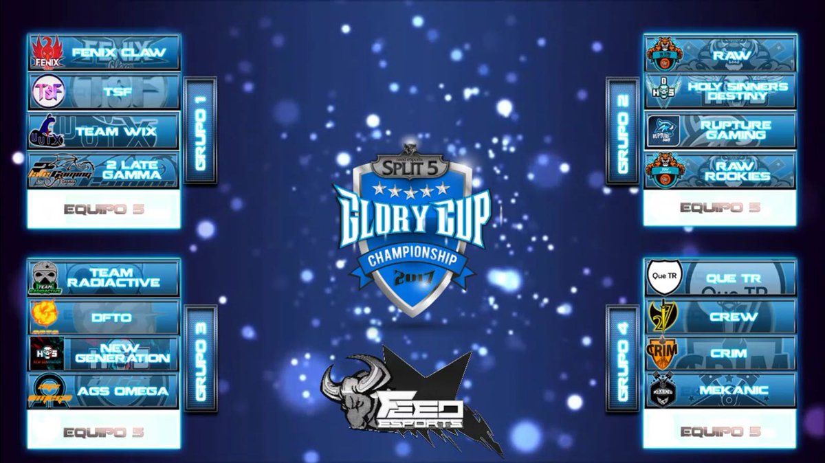 Team_Radiactive's tweet photo. #LoL// Nuestro grupo en la glory cup de @FEED_eSports será el grupo 3. Es la hora de demostrar todo en la grieta GL al resto de equipos 💪🎮☣️ https://t.co/zoUv20Aiyw