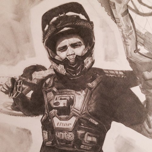 Andreu - Redbull Rampage 2014 by Jesus Aguayo goo.gl/sHPXZD #portrait #californiaart