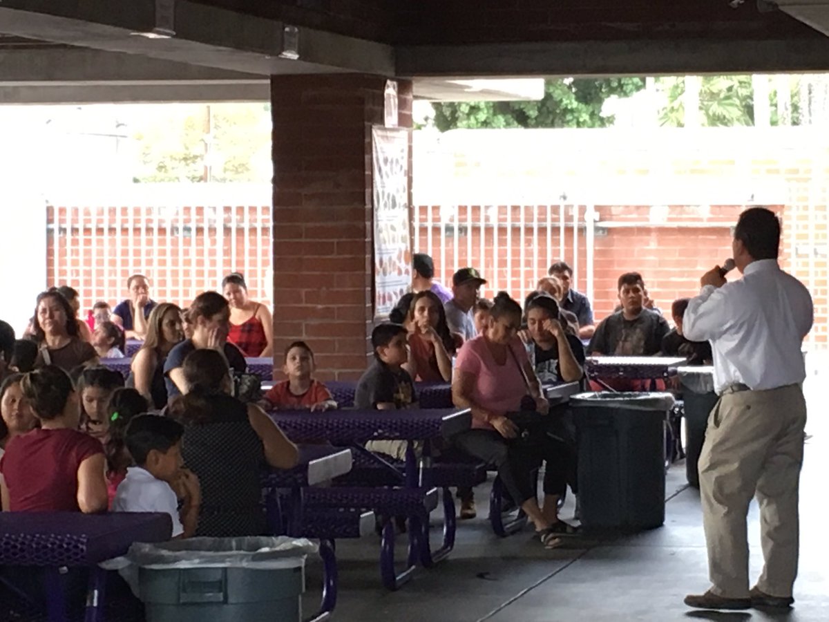 Back-to-School Night!  Great turn out of parents and community partners! #sausdlearns #sausd