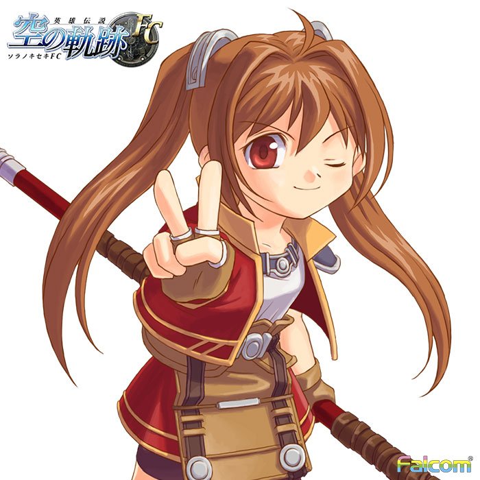 nihonfalcom's tweet photo. おはよー！
サッカー日本代表ワールドカップ出場おめでとう！
そして、今日から日本ファルコム×渋谷マルイの＜Falcom Museum 2017＞が始まるわよ！
https://t.co/3rNL8mSVhV https://t.co/JyxvchWiPk