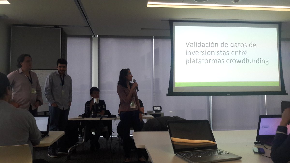 josepimpo's tweet photo. Felicidades ganadores @CONTPAQi @BriqMx #EmpowerData y participantes @MonexAnalisis @gentera #Hackfest @MSFTMexico @ConsenSys @Bitso #ETH https://t.co/iMxWpv5Y8L