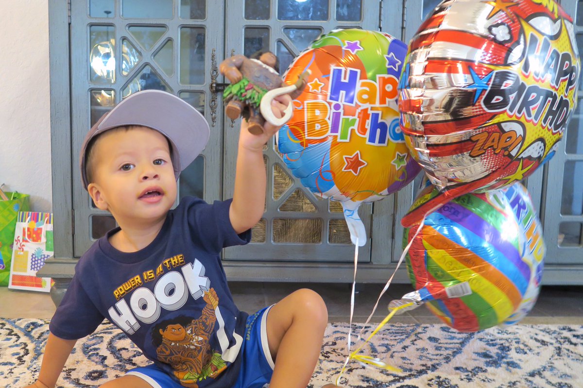 BolanosBunch's tweet photo. Still can't believe this little guy is 2yo. can you tell he #loves #maui from #moana 😁. #bolanosbunch https://t.co/OCcMZmCZlN