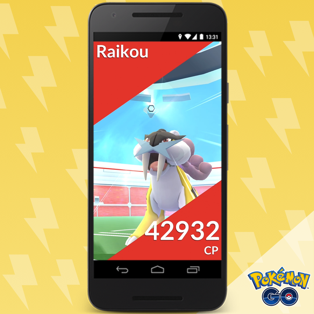 Raikou (Pokémon) - Pokémon GO