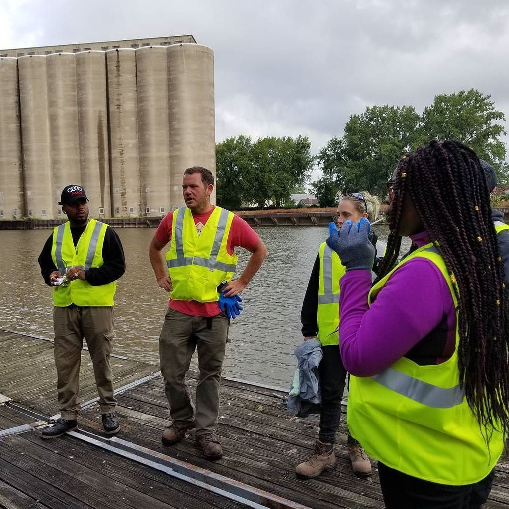 pushbluewny's tweet photo. Today the real work started! Our folk jumped right in and embraced the labor of turning a seed-ridden river bank i… https://t.co/GaGZXIOF6U https://t.co/XKtdXduoKt