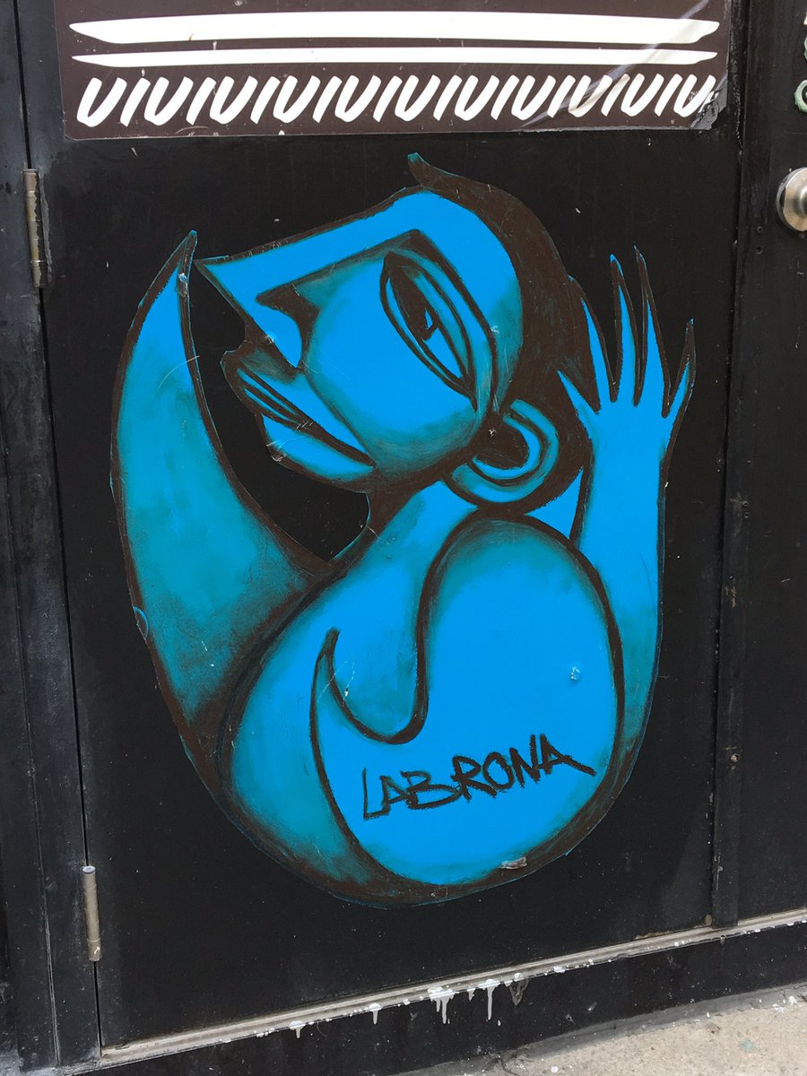 ErinSulley's tweet photo. Lots of street art to see while twacking around Montreal. #ExploreMtl #vaca #graffiti https://t.co/EE5Qk5bOl8
