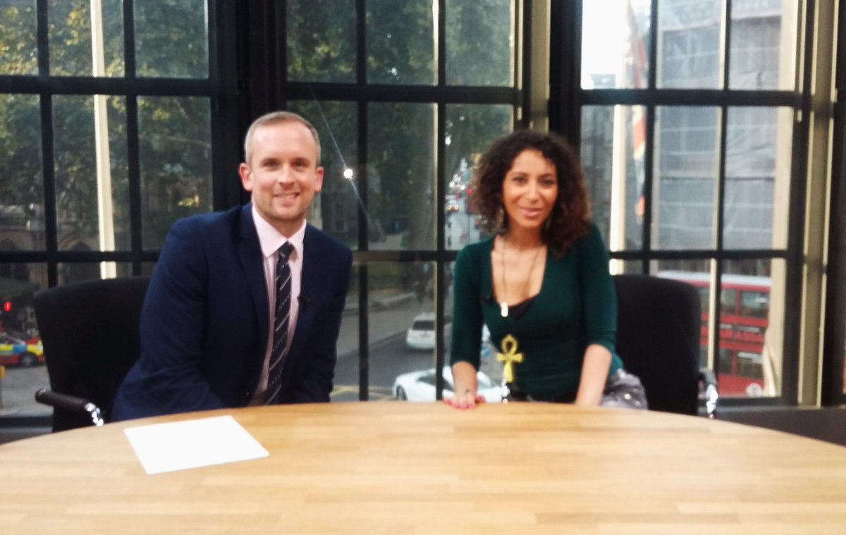 EmpresS1Egypt's tweet photo. #PrincessEmmanuelle talking about #Poetry4Grenfell with @LondonLive @AnthonysBaxter @hockersss @griffman95 #EmpresS1Egypt today @KamitanArts https://t.co/myd1CNv8hE