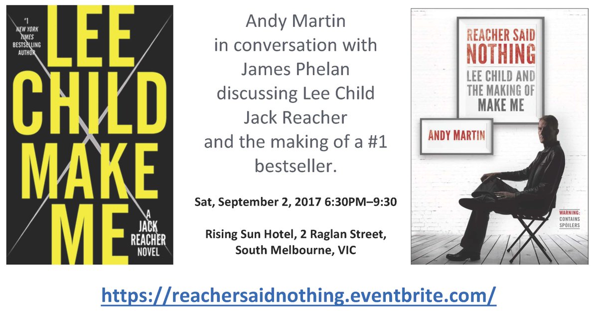 HachetteAus's tweet image. What are you doing tomorrow in Melbourne? Seeing @RealJamesPhelan talking to Andy Martin about the making of a #1 bestseller! 
#DarkHeart