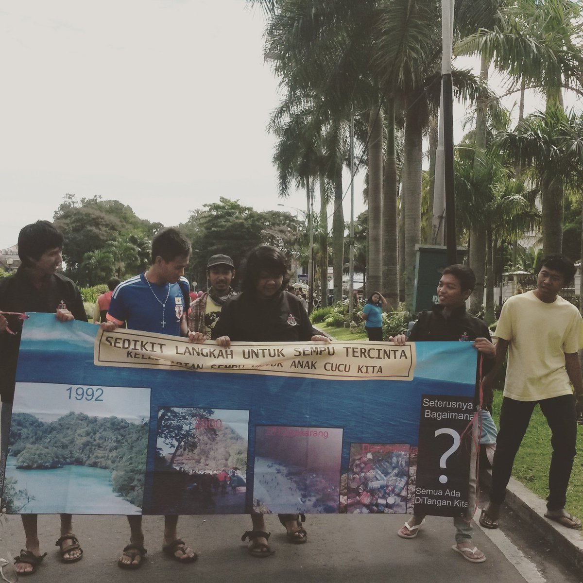 wicak157's tweet image. Karena perjuangan belum terhenti disini. #savesempu