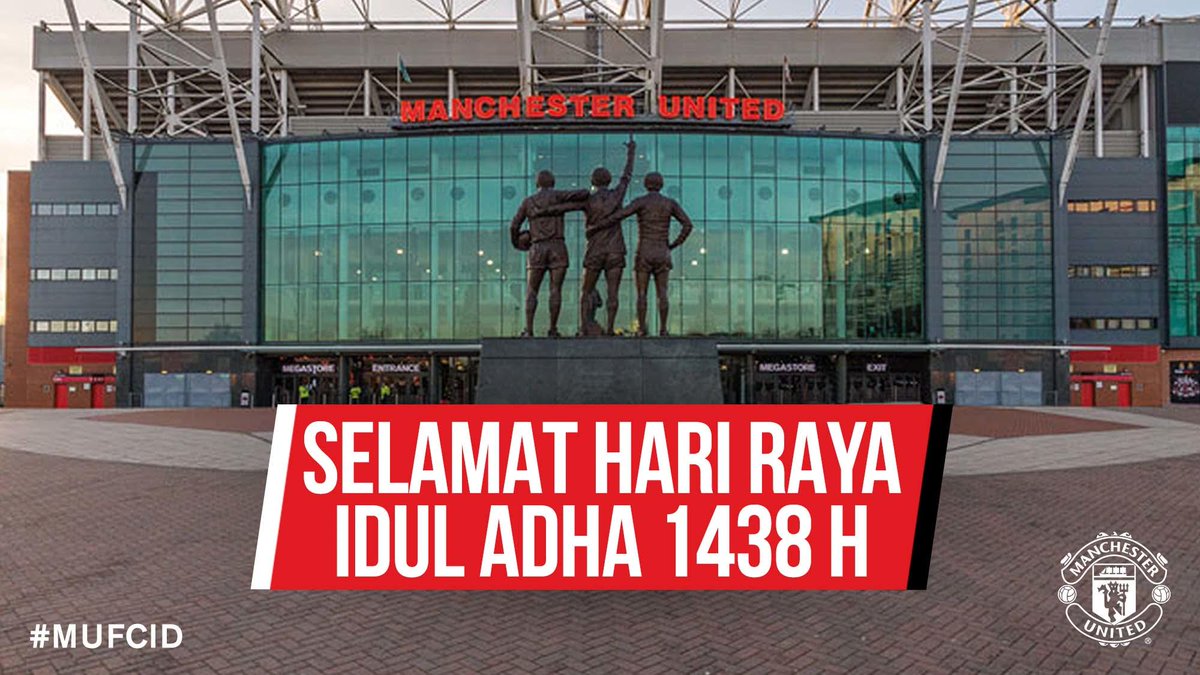 ManUtd_ID's tweet photo. Selamat Hari Raya Idul Adha 1438H untuk fans #MUFC di Indonesia! #EidAlAdha https://t.co/kklRO7HHrI