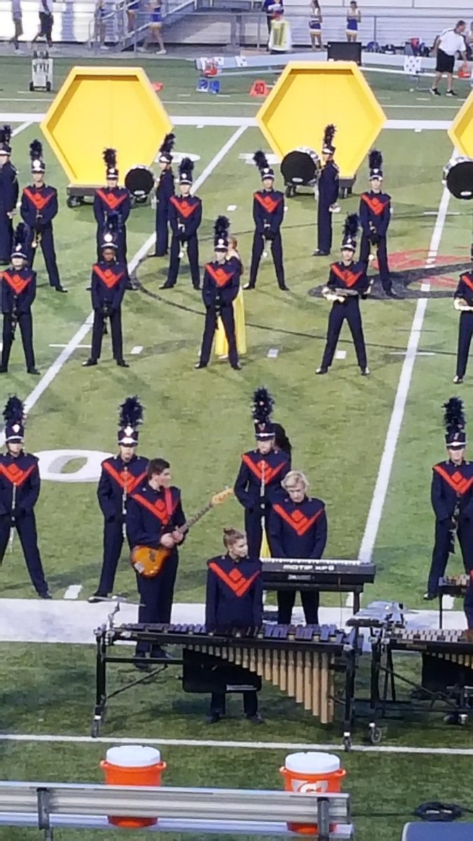 Marching band season begins...so excited for senior year!! #olatheeastband