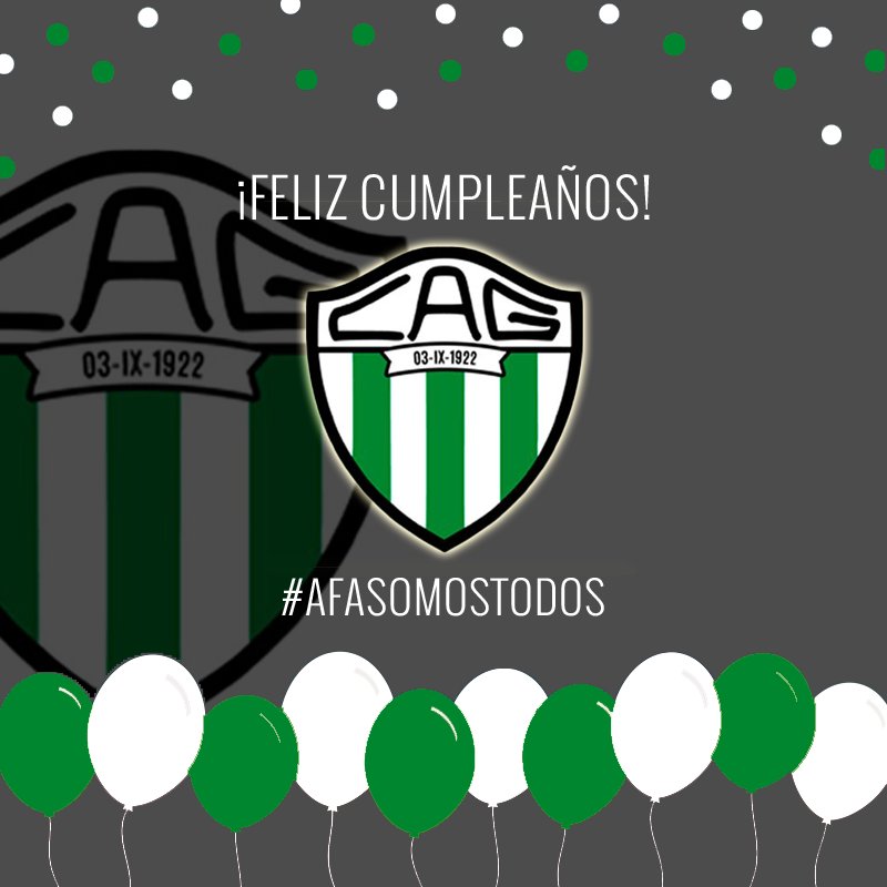 afa's tweet photo. #FelizCumple para @CA_Germinal, que hoy celebra un año más de vida 🎁🎈 ¡Felicidades! https://t.co/d3lgtbS7q5