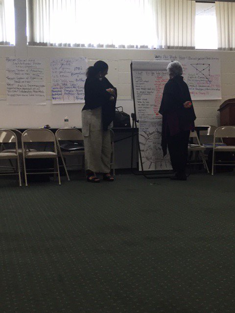 RonileeM's tweet photo. Digging deep with @racialequityllc &amp; Newport educators this week. Thank you @dhayes7787 @KimBehan @TraciWestman @KathrynMcKeon10 https://t.co/th8r7y85kF
