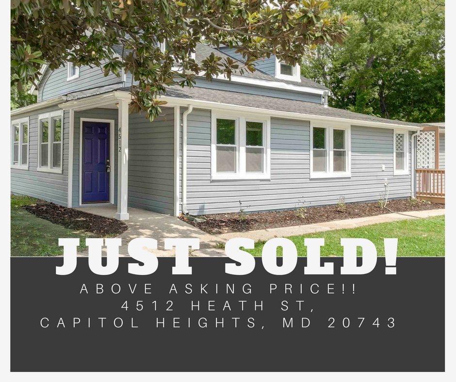 CapitalResRealT's tweet image. #JustSold #ChristineCanHelp #RealEstate