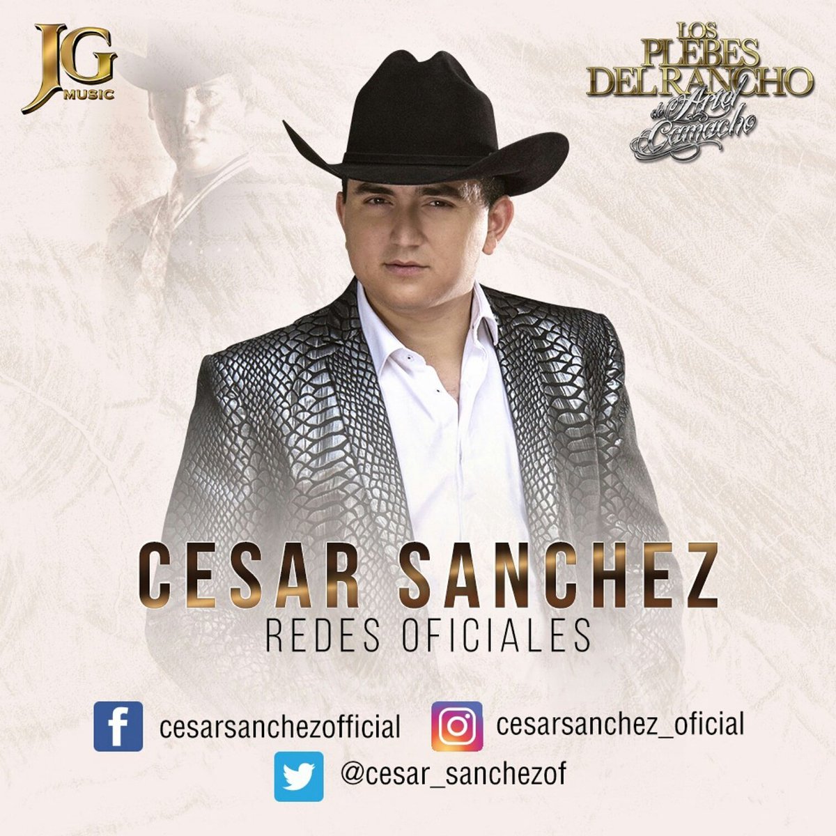 jgmusicoficial's tweet photo. ¿Ya siguen a @cesar_sanchezof ? #JGMUSIC https://t.co/Ruhcm8cnTl