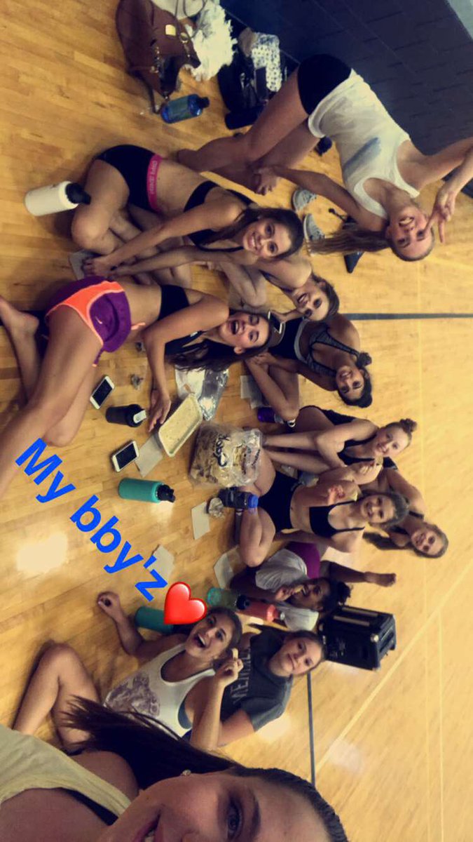 Amazing practice today girls 💙 Love each and every one of y'all
