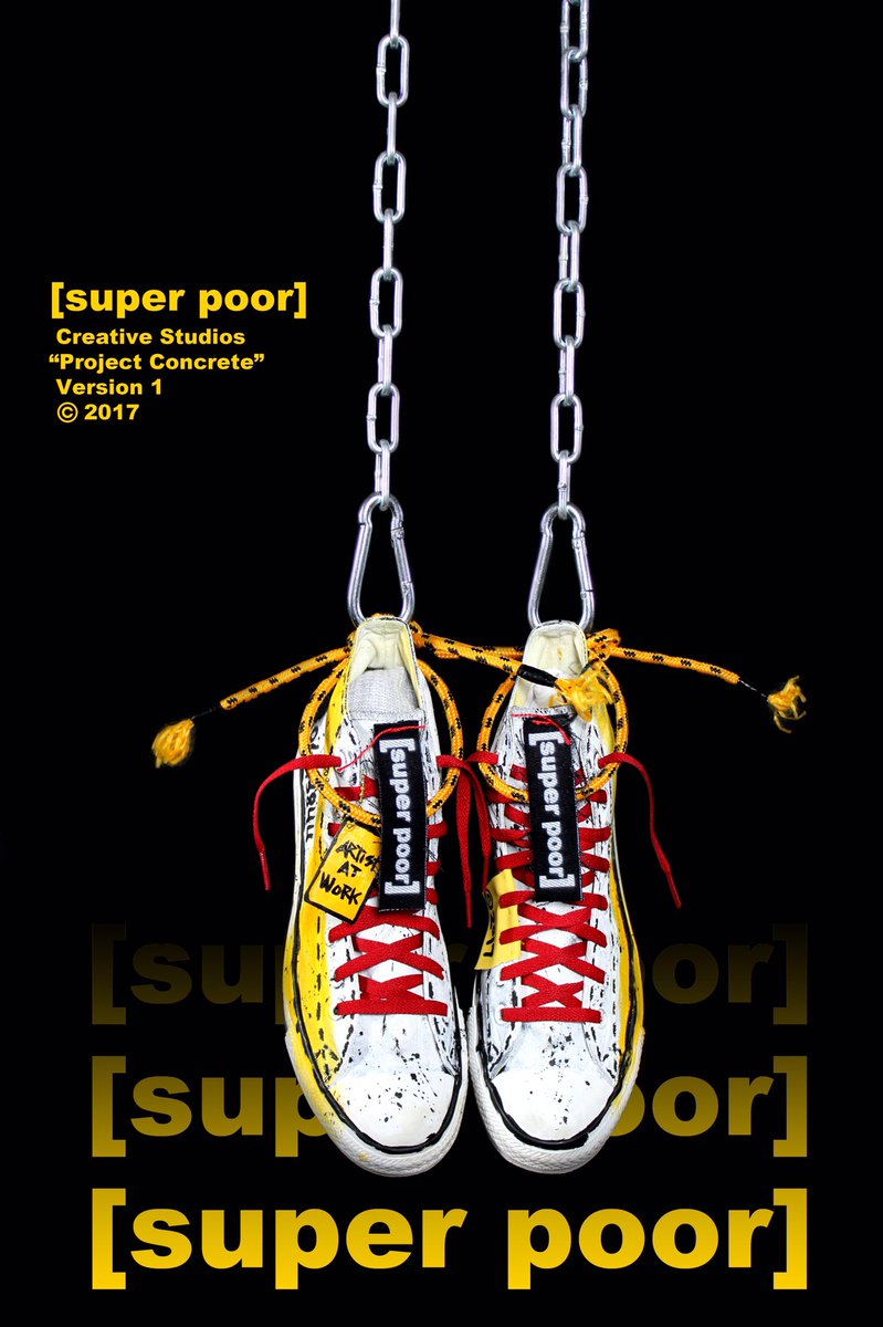 SuperPoorKids's tweet photo. We created a custom pair of @converse sneakers for @virgilabloh 's #OFFcampuschucks contest
Show love and RT 🙏🏼
@nicekicks @kicksonfire https://t.co/8J9xQ7yJFR