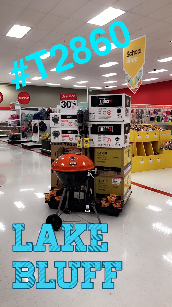 Labor Day weekend prep. Grills out in the open.