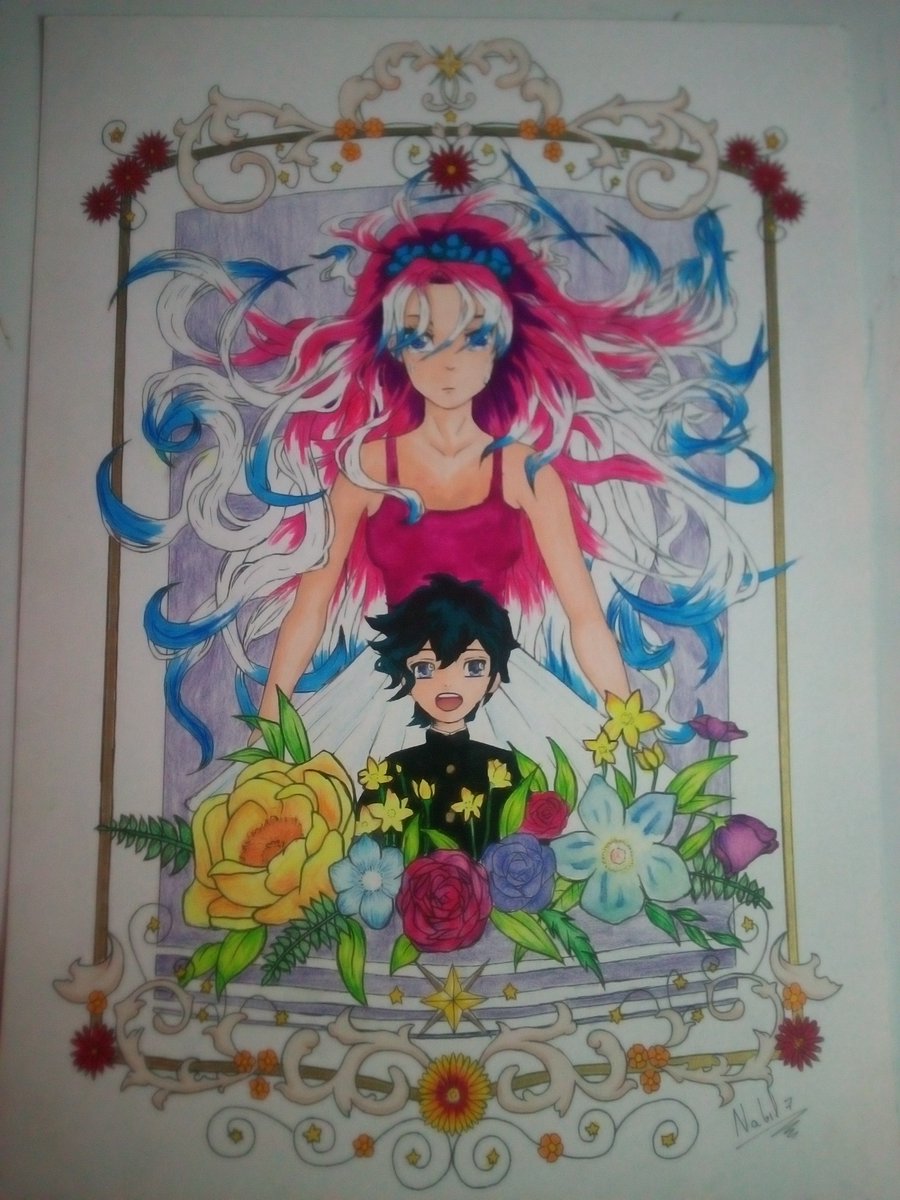 ManyNMO's tweet photo. Tranquilos que os veo jaja,  lo subí a insta antes de las 12. Este es mi dibujo para #concursotomodomo2017. Espero que os guste @TomodomoEd https://t.co/6ny7qBzpNi